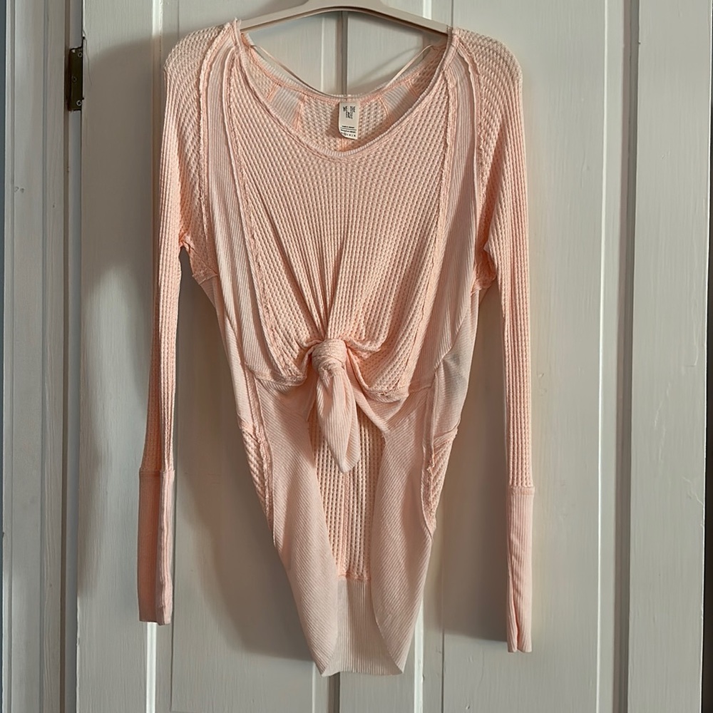 XS free people thermal lightweight shirt